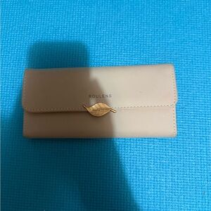 Cream Clutch Wallet